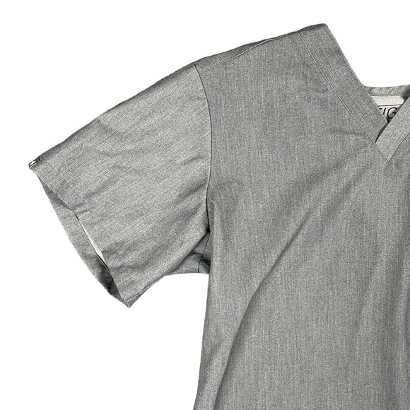 Figs Mens Scrub Top M Leon Stretchy Pockets Medical FIONx Uniform Nurse Doctor - Picture 3 of 13